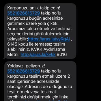 Aras Kargo'nun Teslimat Sorunu Ve Yanıltıcı Bildirimler