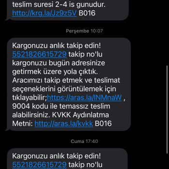 Aras Kargo'nun Teslimat Sorunu Ve Yanıltıcı Bildirimler
