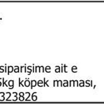 Mama Siparişi Sonrası Beklenmedik Ücret Talebi