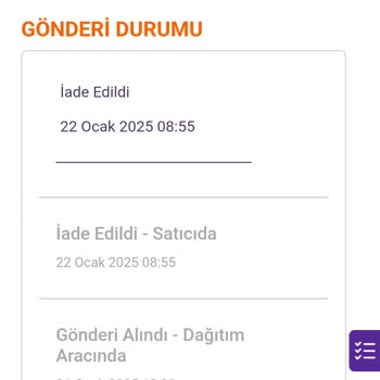 Lufian Mağazasının İade Sürecindeki Tutarsızlık