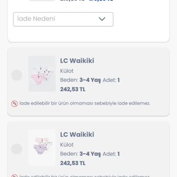 Lekeli İç Çamaşırı Şoku: LCW'den Beklenmedik Teslimat