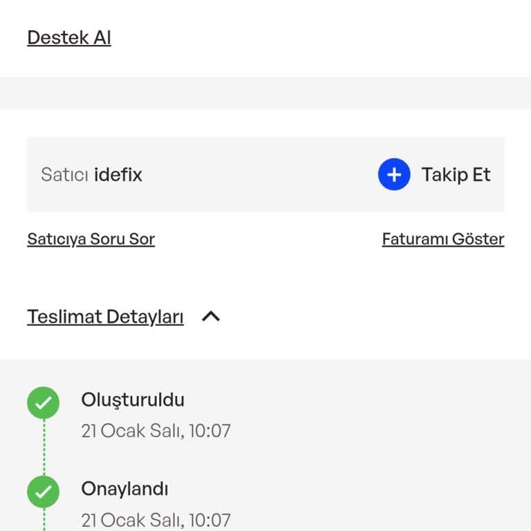 Geciken Kargo Ve Çözüm Sunulmayan Müşteri Hizmetleri