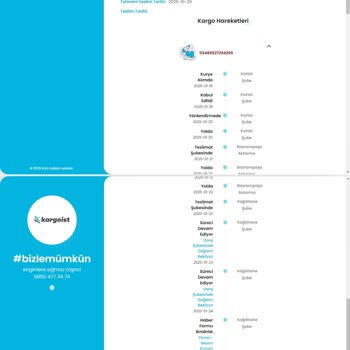 Kargoist'in Geciken İade Teslimatı Mağdur Ediyor