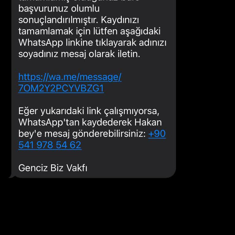 Burs Başvurusunda Güvenlik Endişesi