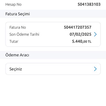 Beklenmedik Fatura Artışı