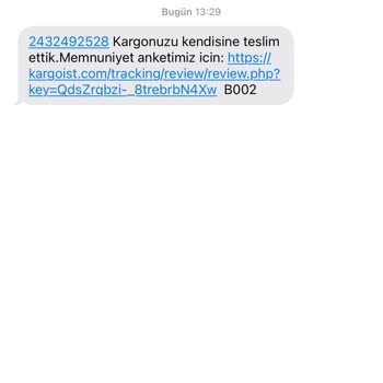 Kargo Teslimatı Ve Müşteri Hizmetleri Sorunu