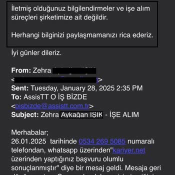 Yanıltıcı İş Teklifi İle Kişisel Bilgilerin Kullanımı