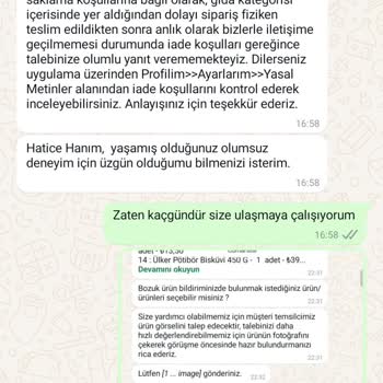Küflü Zeytin Ve İade Sorunu