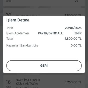 Gymmall Spor Salonu'ndan Şikayetçiyim