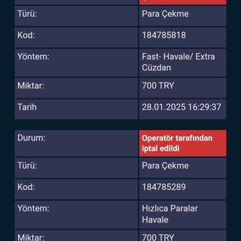 Zürihbet'te Haksız Çekim İptalleri Ve Bakiye Sıfırlama Sorunu