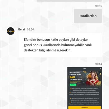 Otobet'in Yanıltıcı Bonus Çevrim Şartları Ve Müşteri Desteği Sorunları