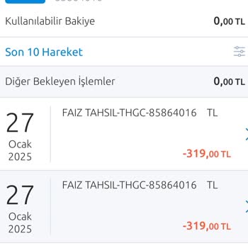 Yanlış Hesaplama Nedeniyle Bloke Sorunu