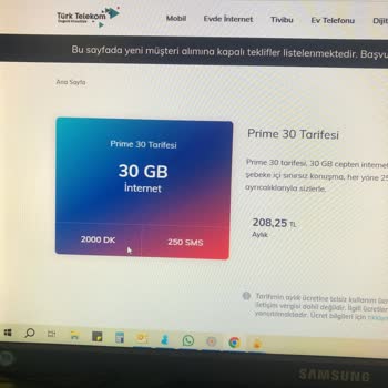 Yanıltıcı Tarife Bilgilendirmesi