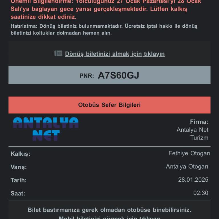 Antalya Net Turizm İle Ulaşımda Büyük Aksaklık