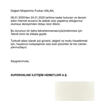 23 Gündür İnternetsiz: Superonline Müşteri Hizmetleri Mağduriyeti