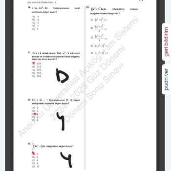 Optik Cevap Anahtarındaki Hatalar Sınav Sonuçlarımı Etkiliyor