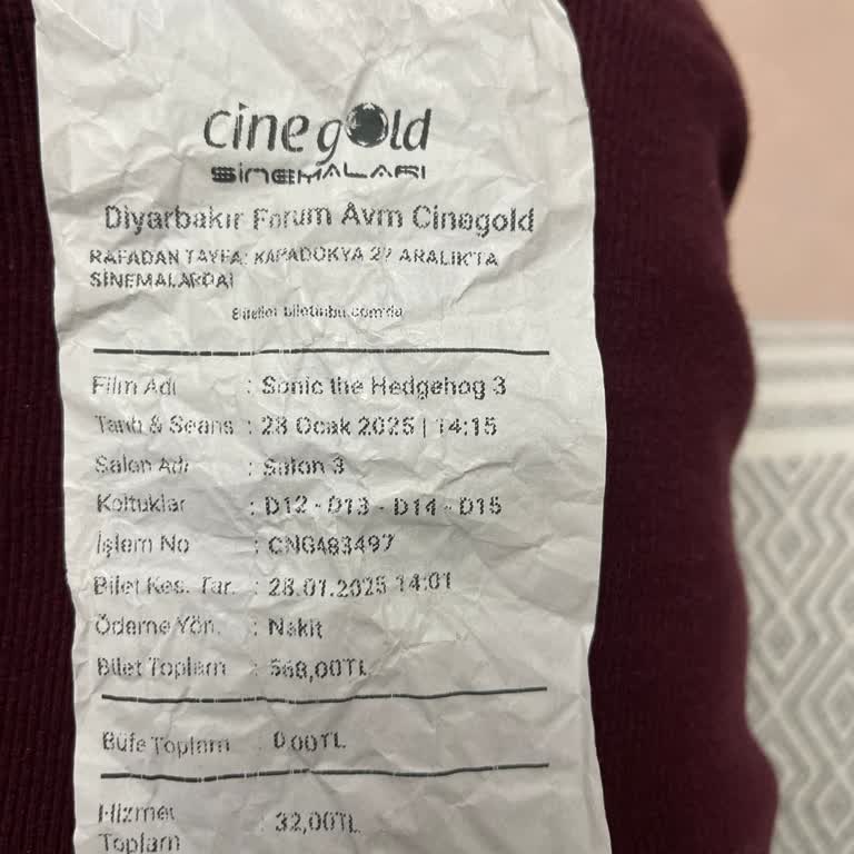 Soğuk Sinema Salonu Ve Hijyen Sorunları