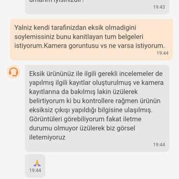Eksik Ürün Teslimatı Ve Yetersiz Müşteri Hizmetleri