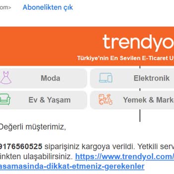 İptal Edilen Siparişlerle Hayal Kırıklığı