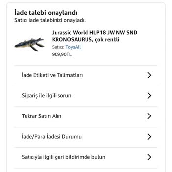 Yanlış Ürün Gönderimi Ve Ücretli İade Sorunu