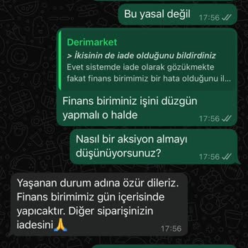İade Sürecinde Yaşanan Sorunlar Ve Müşteri Hizmetleri Krizi