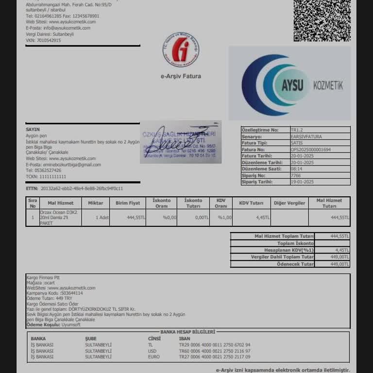 Aysu Kozmetik'ten Yanıtsız Kalan İade Talebi