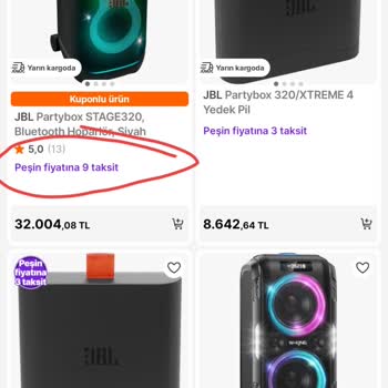 Hepsiburada'da Yanıltıcı Taksit Seçenekleri