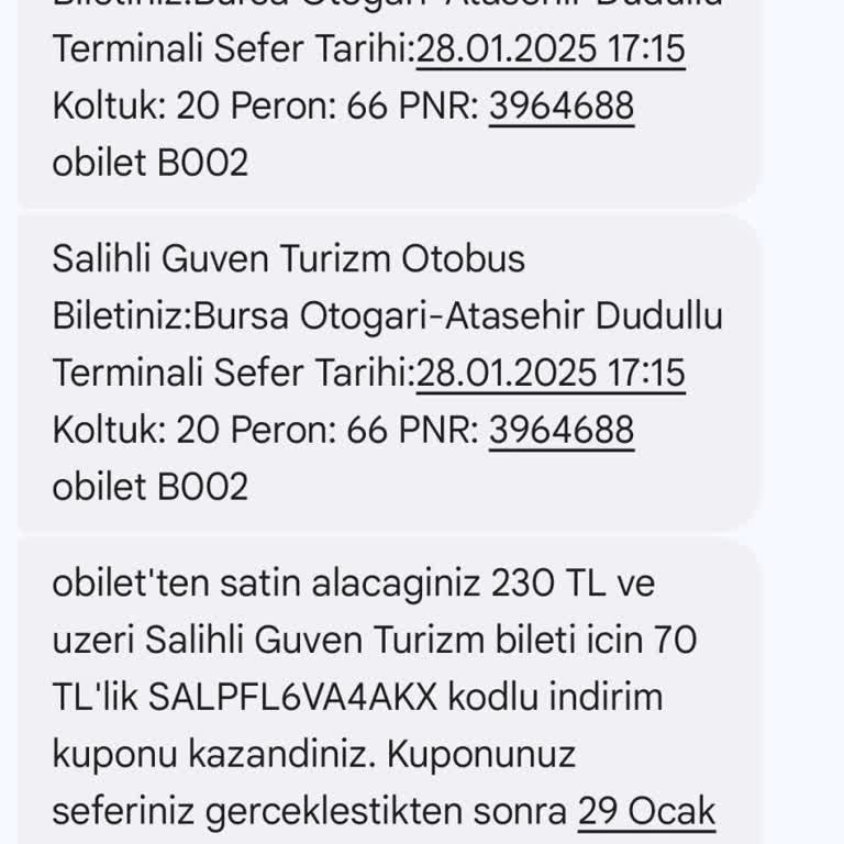 Pis Otobüs, Eksik İkramlar Ve Emniyet Kemeri Sorunu