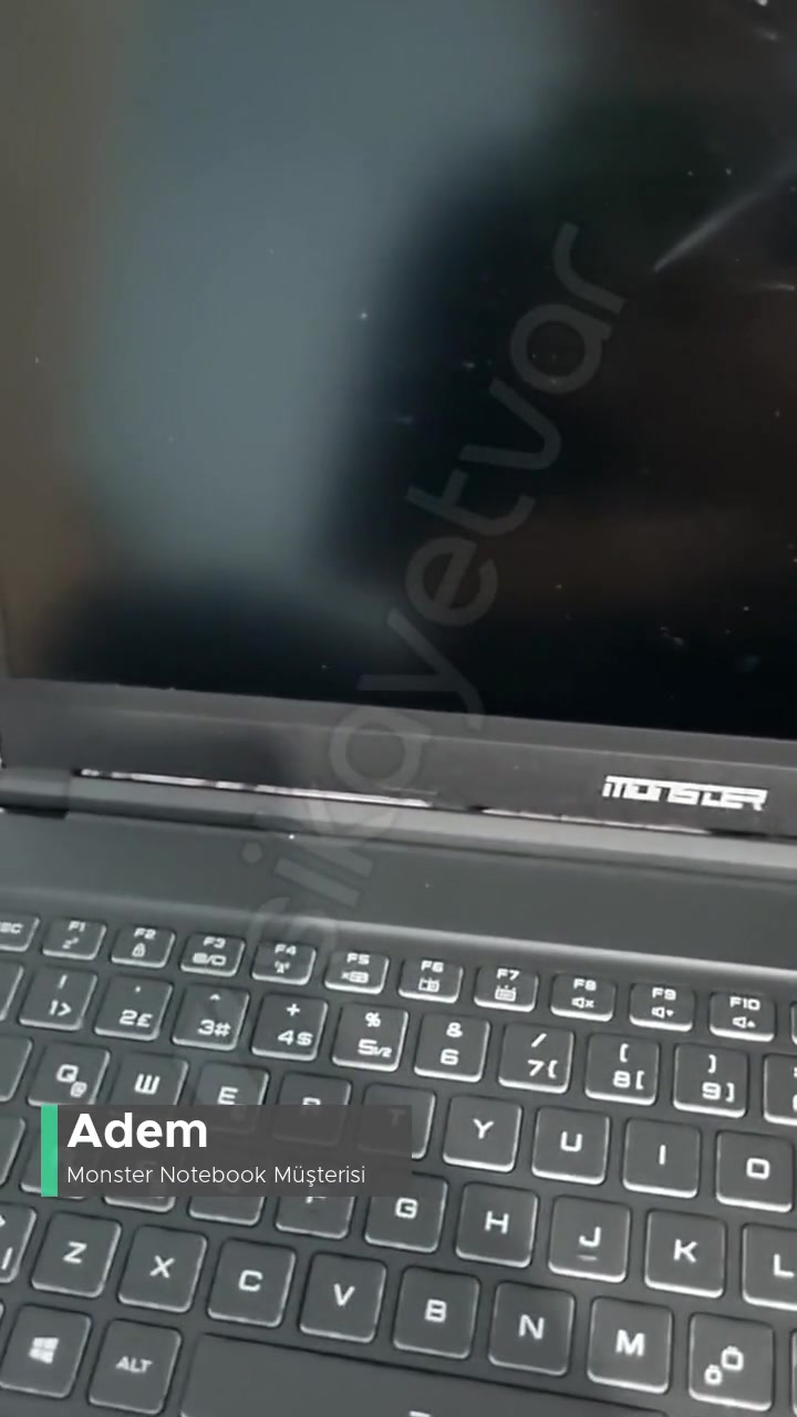 Monster Abra A5 V15.8 15,6" Oyun Bilgisayarı Ekran Açılmıyor! videonun kapak resmi
