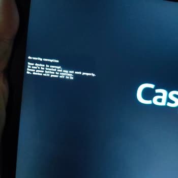 Casper Tablet Sürekli Hata Veriyor