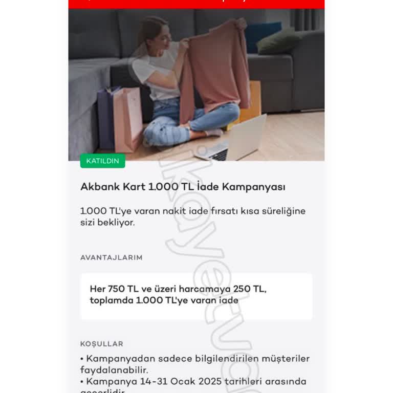 Akbank Kampanya İadesi Sorunu