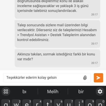 İade Sürecinde Yaşanan Mağduriyet