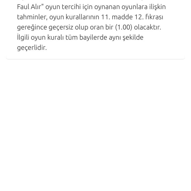 Bahis İptaliyle Mağduriyet Yaşadım!