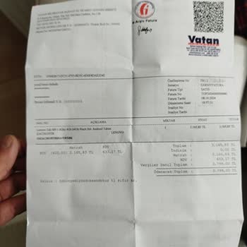 Lenovo Tablet Arızası Ve Vatan Bilgisayar'ın Çözüm Süreci