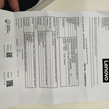 Lenovo Tablet Arızası Ve Vatan Bilgisayar'ın Çözüm Süreci