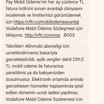 Mobil Ödeme İzinsiz Açıldı Mağduriyet Yaşıyorum