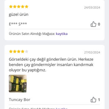 N11 Siparişimde Çözüm Bulunamayan Çay Krizi