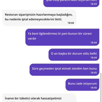 Yanlış Sipariş İptal Edilemiyor: Getir Destek Hayal Kırıklığı
