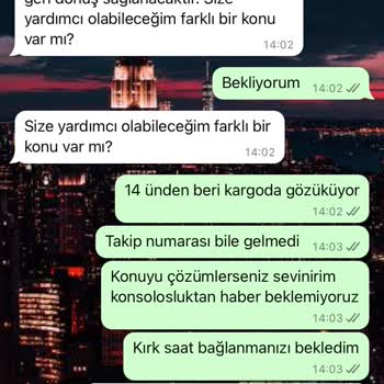 Bershka'dan Teslim Edilmeyen Ürün Ve İade Sorunu