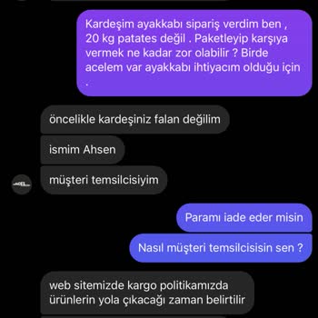 Kötü Müşteri Hizmeti Ve İade Sorunu