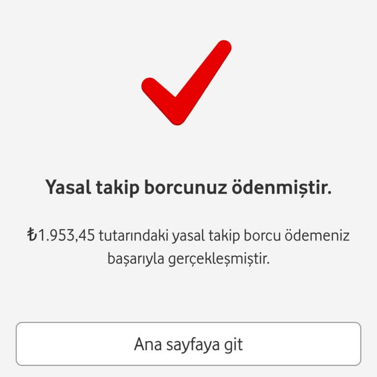 Ödenen Borcun Kapatılması İçin İletişim Sorunu