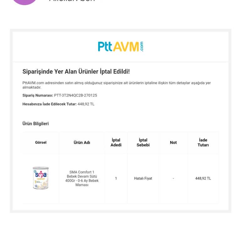 Epttavm'de Hatalı Fiyatlandırma Ve Müşteri Desteği Eksikliği