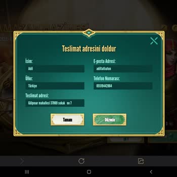 Kazandığım İphone 13 Hakkımı İstiyorum