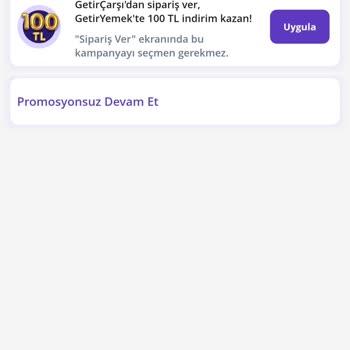 Getir Kampanya Kodları Çalışmıyor, Müşteri Hizmetleri Yetersiz