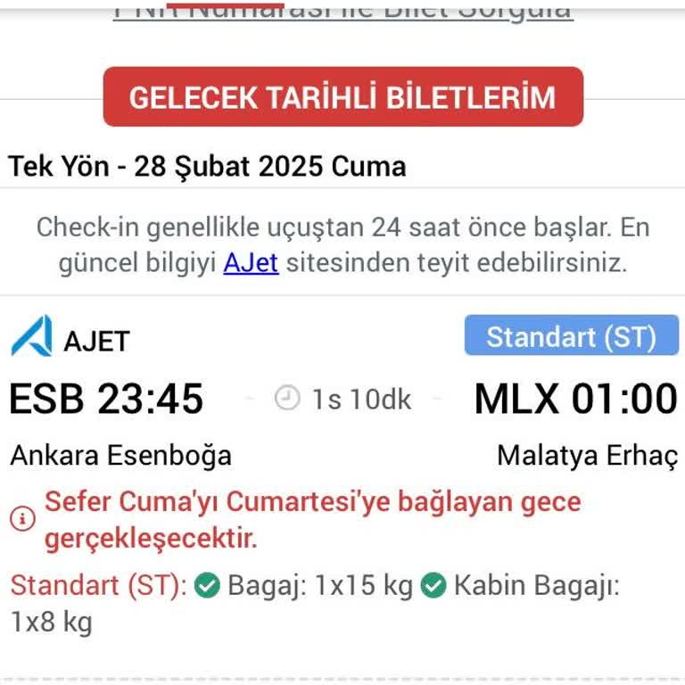 Uçak Bileti İptalinde Yüksek Kesinti Ücreti