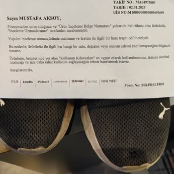 In Street Mağazasının Puma Ayakkabı Sorunu Ve Müşteri Mağduriyeti
