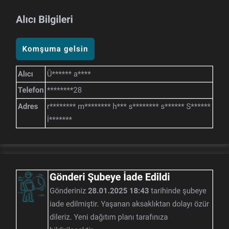 Kargo Teslimatında İlgisizlik Ve Sorumsuzluk