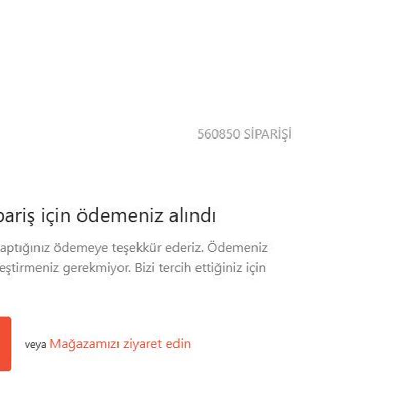 Teslim Edilmeyen Sipariş Ve Yetersiz Müşteri Hizmetleri