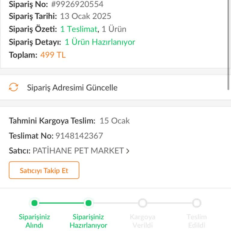 Köpek Maması Siparişim Neden Hâlâ Gelmedi?