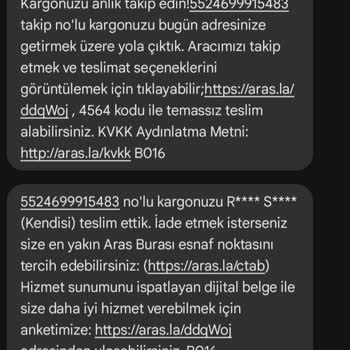 Adıma Bilgim Dışında Gelen Kargo Şoku